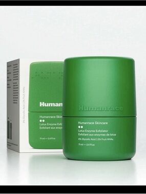 HUMANRACE Skincare Lotus Enzyme Exfoliator 2.4oz Sealed In Box